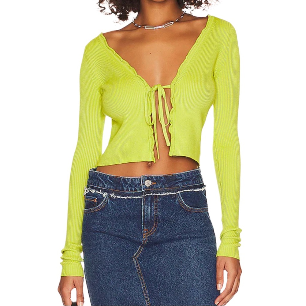Lovers and Friends Halina Tie Front Cardigan